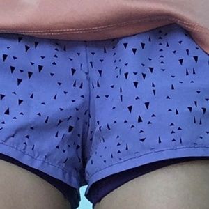 Purple champion shorts